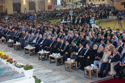 حفل التخرج المركزي لطلبة الجامعات العراقية يشهد تكريم عدد من عوائل الشهداء