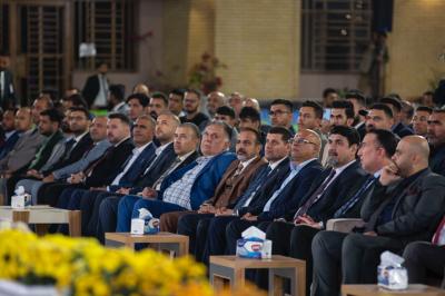 حفل التخرج المركزي لطلبة الجامعات العراقية يشهد تكريم عدد من عوائل الشهداء