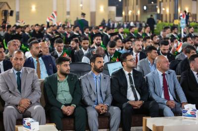 حفل التخرج المركزي لطلبة الجامعات العراقية يشهد تكريم عدد من عوائل الشهداء