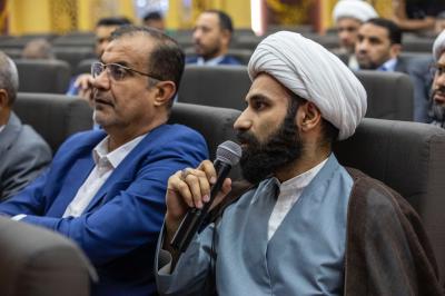  باحث يقدم دراسة تحليلية لمنهج المقدس الأردبيلي في حاشية التجريد