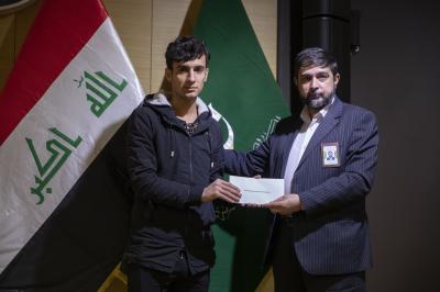 العتبة العبّاسية تكرّم الفائزين بمسابقة ذكرى ولادة السيدة زينب (عليها السلام)