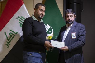 العتبة العبّاسية تكرّم الفائزين بمسابقة ذكرى ولادة السيدة زينب (عليها السلام)