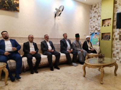 العتبة العباسية تكرم مجموعة من عوائل شهداء زيارة الأربعين في ذي قار