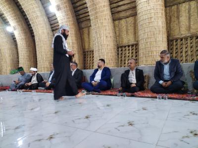 العتبة العباسية تكرم مجموعة من عوائل شهداء زيارة الأربعين في ذي قار
