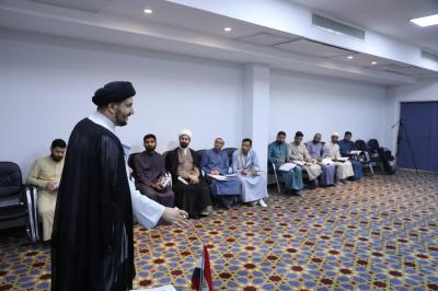 المجمع العلمي يقيم دورة تعليم أحكام التلاوة لطلبة العلوم الدينية في النجف الأشرف