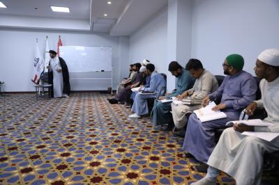 المجمع العلمي يقيم دورة تعليم أحكام التلاوة لطلبة العلوم الدينية في النجف الأشرف