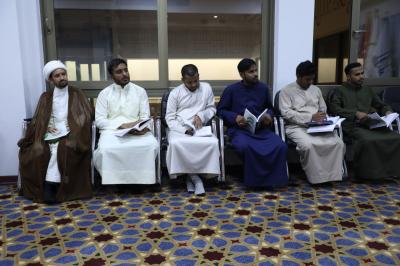 المجمع العلمي يقيم دورة تعليم أحكام التلاوة لطلبة العلوم الدينية في النجف الأشرف