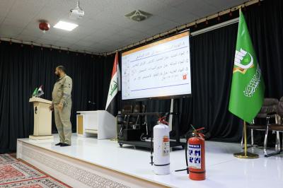 العتبة العباسية المقدسة تطلق دورة السلامة المهنية الـ (54) لمنتسبيها