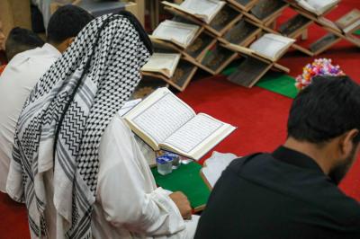 المجمع العلمي يواصل عقد الختمة القرآنية الأسبوعية في قضاء الحمزة الشرقي