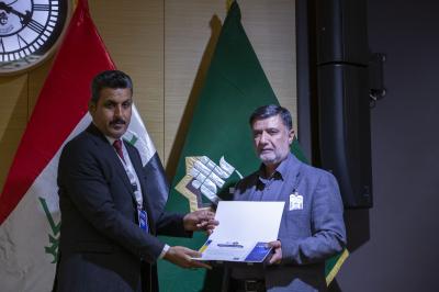 العتبة العباسية تكرم المشاركين في مؤتمر متحف الكفيل العلمي الدولي الرابع