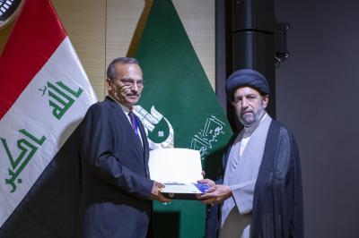 العتبة العباسية تكرم المشاركين في مؤتمر متحف الكفيل العلمي الدولي الرابع