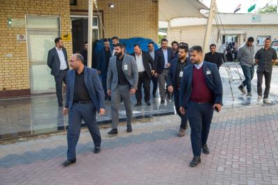 قسم العلاقات العامة ينظّم برنامجاً لوفدٍ أكاديمي من جامعة واسط