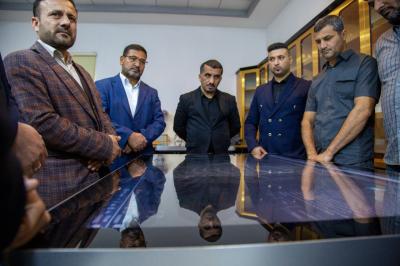 قسم العلاقات العامة ينظّم برنامجاً لوفدٍ أكاديمي من جامعة واسط