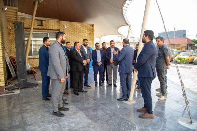 قسم العلاقات العامة ينظّم برنامجاً لوفدٍ أكاديمي من جامعة واسط
