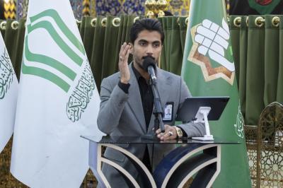 المجمع العلمي ينظم محفلاً قرآنيًّا لوفد مؤسسة الكفيف