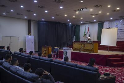 قسم الشؤون الدينية يقدّم محاضرة حول المسائل الابتلائية للمنتسبين الجدد