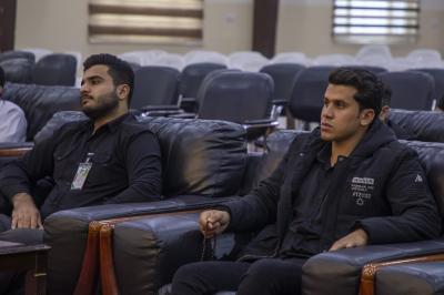 قسم الشؤون الدينية يقدّم محاضرة حول المسائل الابتلائية للمنتسبين الجدد