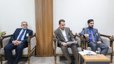 الأمانة العامة للعتبة العباسية تناقش تطوير الملفات التربوية وتحديث المناهج
