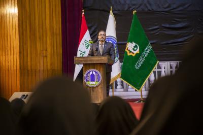 العتبة العباسية تنظم مهرجان الصديقة الطاهرة (عليها السلام) الثقافي التاسع في جامعة بغداد