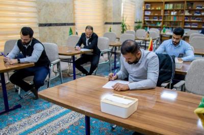 قسم التطوير يجري اختباراً لأثر التدريب على المنتسبين المشاركين في دوراته التطويرية