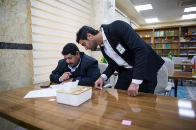 قسم التطوير يجري اختباراً لأثر التدريب على المنتسبين المشاركين في دوراته التطويرية