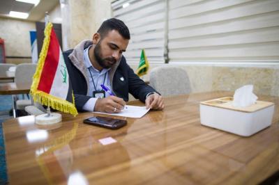 قسم التطوير يجري اختباراً لأثر التدريب على المنتسبين المشاركين في دوراته التطويرية