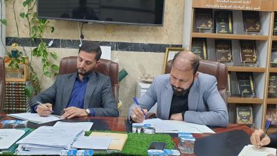 قسم شؤون المعارف يعقد اجتماعًا لمناقشة الواقع العلمي لمجلة تراث كربلاء المحكمة