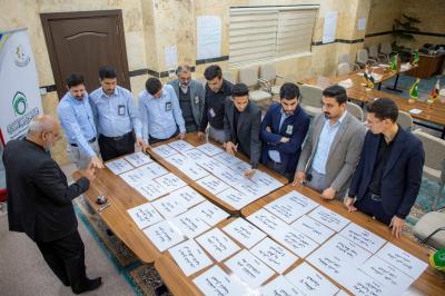 قسم التطوير ينظم دورة حول مهارات المدرب المتقدمة