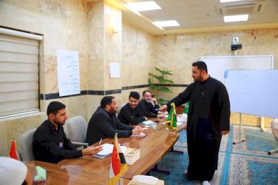 قسم شؤون المعارف ينظم دورة في الفهرسة الفنية لملاكاته