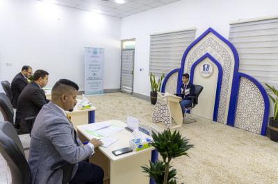 المجمع العلمي يُجري الاختبار النهائي للمشاركين في مسابقة (ذلك الكتاب)