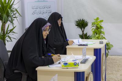 المجمع العلمي يُجري الاختبار النهائي للمشاركين في مسابقة (ذلك الكتاب)