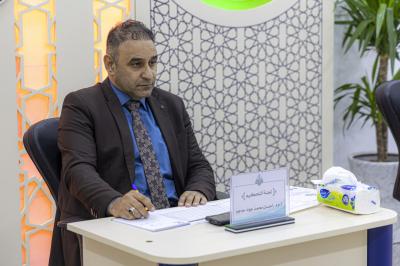 المجمع العلمي يُجري الاختبار النهائي للمشاركين في مسابقة (ذلك الكتاب)