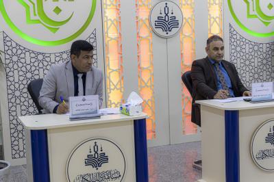 المجمع العلمي يُجري الاختبار النهائي للمشاركين في مسابقة (ذلك الكتاب)