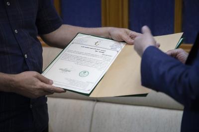 العتبة العباسية توجّه دعوة للعتبة الكاظمية للمشاركة في مهرجان أمير المؤمنين (عليه السلام)