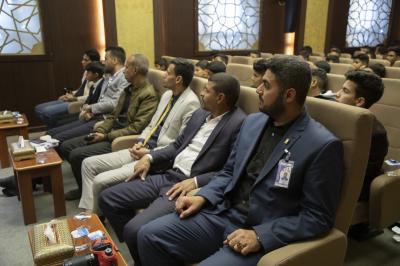 قسم العلاقات ينظّم برنامجاً ثقافياً لوفد متوسطة الحبوبي في الديوانية