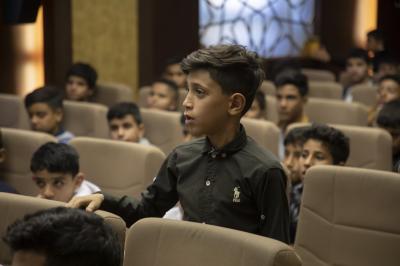 قسم العلاقات ينظّم برنامجاً ثقافياً لوفد متوسطة الحبوبي في الديوانية