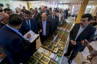 قسم شؤون المعارف يُشاركُ في معرضِ الكتابِ القانونيّ في البصرة