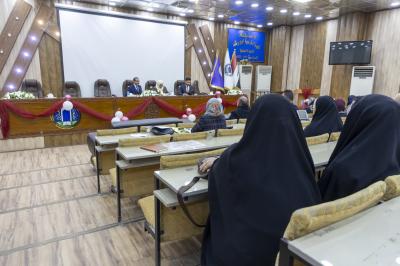 باحث من العتبة العباسية يناقش دور اللغة العربية في مواقع التواصل الاجتماعي