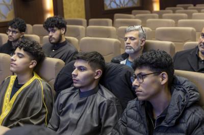 قسم العلاقات العامة يقدّم محاضرة حول تاريخ مدينة كربلاء لوفدٍ أجنبي