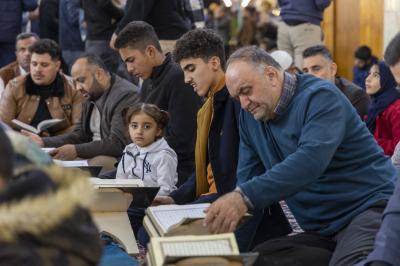 المجمع العلمي ينظّم محفلاً قرآنيًّا لمؤسسة دار الزهراء (عليها السلام) في ذي قار
