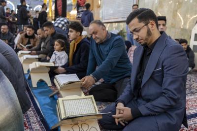 المجمع العلمي ينظّم محفلاً قرآنيًّا لمؤسسة دار الزهراء (عليها السلام) في ذي قار