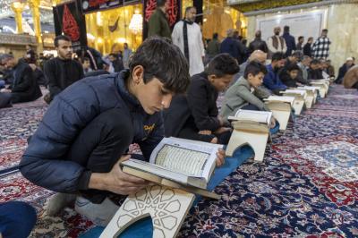 المجمع العلمي ينظّم محفلاً قرآنيًّا لمؤسسة دار الزهراء (عليها السلام) في ذي قار