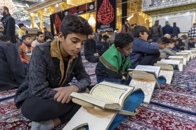 المجمع العلمي ينظّم محفلاً قرآنيًّا لمؤسسة دار الزهراء (عليها السلام) في ذي قار
