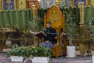 المجمع العلمي ينظّم محفلاً قرآنيًّا لمؤسسة دار الزهراء (عليها السلام) في ذي قار