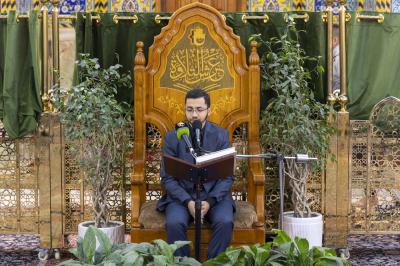 المجمع العلمي ينظّم محفلاً قرآنيًّا لمؤسسة دار الزهراء (عليها السلام) في ذي قار