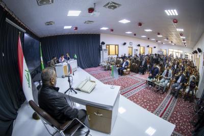 المجمع العلمي يجري الاختبارات المركزية لـ 250 طالباً من طلبة الدورات القرآنية