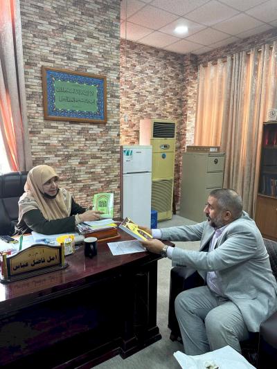 من بغداد إلى البصرة .. قسم شؤون المعارف يجري جولة لتوزيع (1400) مجلد