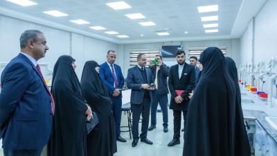 جامعة الكفيل تبحث سبل التعاون العلمي مع جامعة السيدة معصومة (عليها السلام) للبنات