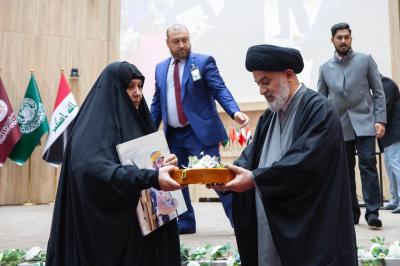 ضمن فعّاليات مهرجان روح النبوّة العالمي السادس.. العتبة العبّاسية تكرّم عدداً من عوائل الشهداء