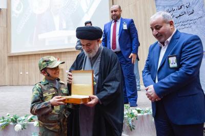 ضمن فعّاليات مهرجان روح النبوّة العالمي السادس.. العتبة العبّاسية تكرّم عدداً من عوائل الشهداء
